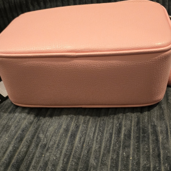 Karl Lagerfeld Pink Shoulder Bag with Silver Accents - Picture 3 of 10